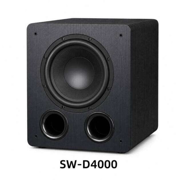 Tonewinner 12 inch 800W powered subwoofer with DSP and EQ adjustment