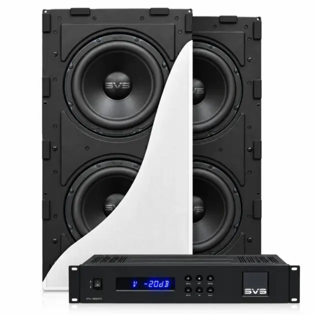 SVS 3000 In-Wall Subwoofer – Dual